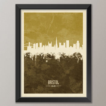 Bristol Skyline Print And Box Canvas, 6 of 6