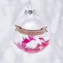 Personalised Baby Confetti Bauble, thumbnail 3 of 6