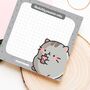 Cute Cat Bubble Tea Sticky Notes, thumbnail 4 of 5