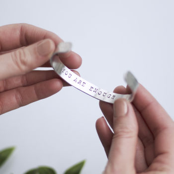 Personalised Hidden Message Mindfulness Bracelet, 9 of 10