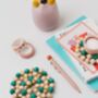 The Beaded Trivet Craft Kit, thumbnail 5 of 9
