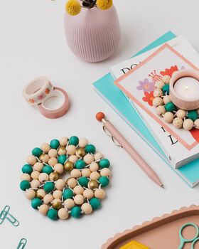 The Beaded Trivet Craft Kit, 5 of 9