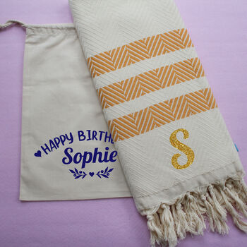 Handwoven Boho Design, Soft Cotton Throw Blanket, 4 of 11