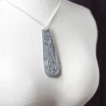 Art Nouveau Vintage Spoon Necklace, 3 of 3