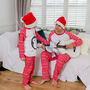 Personalised Nordic Penguin Family Christmas Pyjamas, thumbnail 7 of 12