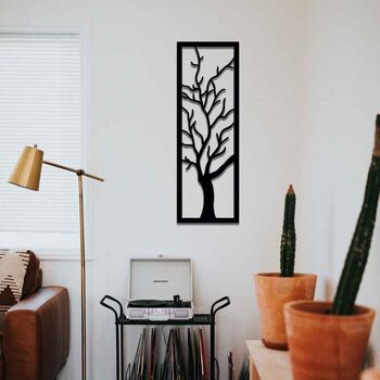 Minimalistic Dry Tree Simple Wall Art For Living Room, 10 of 12