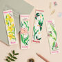 Personalised Birth Flower Bookmark, thumbnail 4 of 6