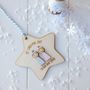 Personalised Twins' First Christmas Tree Decoration, thumbnail 2 of 5