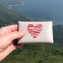 Stitch Love Heart Strings Purse, thumbnail 5 of 10
