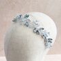 Pale Blue Crystal Hair Vine, thumbnail 6 of 6