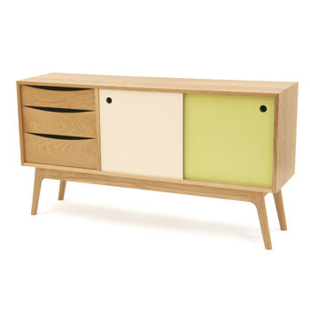 Classic Mid Century Sideboard With Drawers, 4 of 5