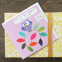 Owl Birthday Greetings Card, thumbnail 4 of 4