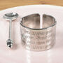 'From Little Acorns' Personalised Christening Egg Cup, thumbnail 4 of 9