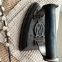 Antique Cast Iron ‘Sad Iron’ No. Five Ornament, thumbnail 2 of 5