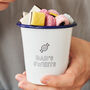 Enamel Sweet Pot For Him, thumbnail 1 of 3