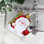 Set Of Four Christmas Characters Hanging Decorations, thumbnail 2 of 6