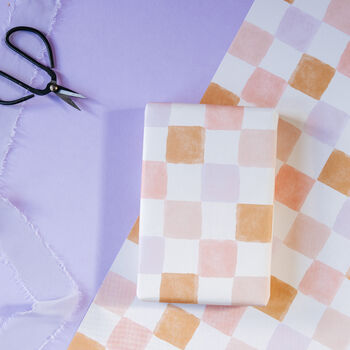 Pastel Check Gift Wrap – Colourful Wrapping Paper For Birthdays, Weddings, Anniversaries, Baby Showers And Christmas, 2 of 7