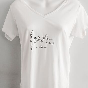 Love T Shirt In Organic Cotton, 2 of 2