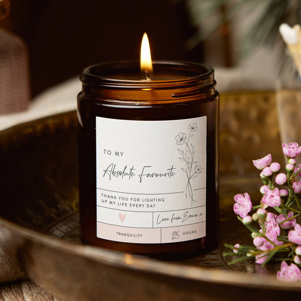 Personalised Apothecary Candle, 1 of 12