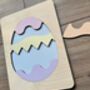 Wooden Easter Egg Puzzle Board, thumbnail 4 of 5