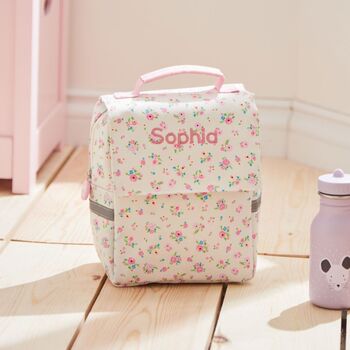 Personalised Ditsy Print Lunch Bag, 2 of 6