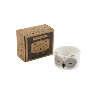 Owl Tealight Holder | In Gift Box | Home Decor | Homeware, 2 of 3
