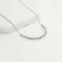 Sterling Silver 18 Beads 18th Birthday Necklace, thumbnail 7 of 8
