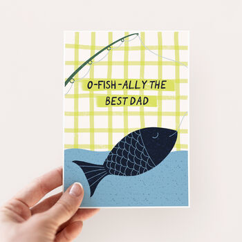 Fishing Father's Day Card For Dad, 2 of 4