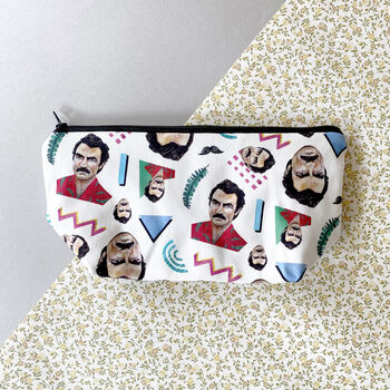 Tom Selleck Cosmetic Bag / Pencil Case, 5 of 7