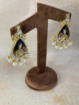Statement Queen Indian Earrings, 5 of 5