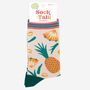 Women's Pineapple Fruit Bamboo Socks, thumbnail 4 of 4