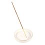 Ceramic White Moon Incense Stick Holder, thumbnail 2 of 4