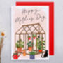 Mother's Day Card For Mum With Green House Design, thumbnail 1 of 2