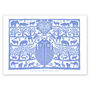 Personalised Christening Or New Baby Noah's Ark Print, thumbnail 3 of 9