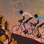 Giro D'italia Tuscany Cycling Poster Print, thumbnail 2 of 3