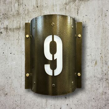 Powder Coated Stainless Steel Wall Light Sconce Surrounds Purus, 3 of 4