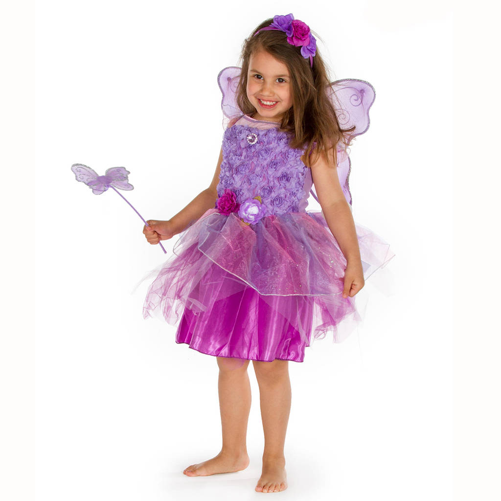 Fuchsia Fairy Dress Up Costume By Time To Dress Up | notonthehighstreet.com