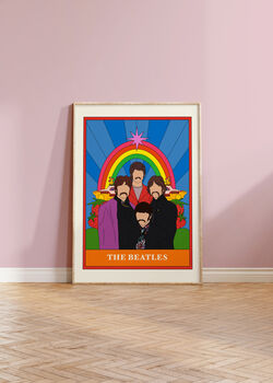 Beatles Tarot Card Music Gift Print, 5 of 5