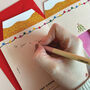' 3D Fold Out Christmas House' Christmas Card, thumbnail 4 of 5