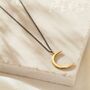 Personalised Crescent Moon Necklace, thumbnail 8 of 12