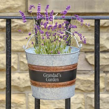 Personalised Large Garden Planter Bucket, 3 of 8