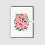 Art Greeting Card Azalea Indica Flower, thumbnail 1 of 3