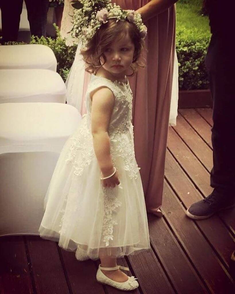 Naomi Flower Girl Dress ~ Lilly + Bo Collection, 1 of 7