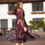 Jewel Hydrangea Tulle Dress, thumbnail 2 of 6