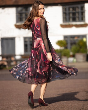 Jewel Hydrangea Tulle Dress, 2 of 6