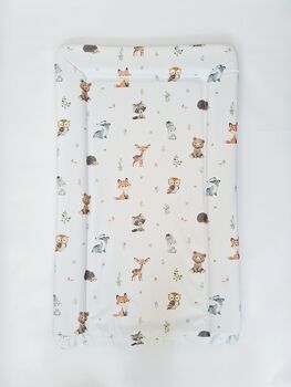 Woodland Animals Baby Changing Mat, 4 of 4