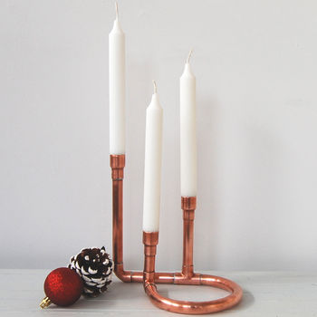 Copper Candle Holder, 2 of 3