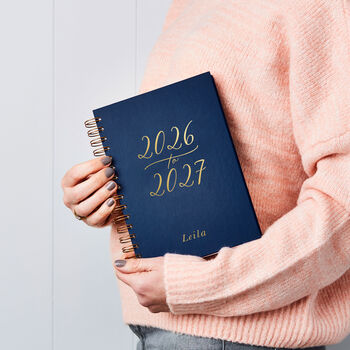 Personalised Flourish 2026/27 Mid Year Diary, 9 of 10