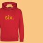 Birthday Age Kids Personalised Birthday Hoodie, thumbnail 6 of 12