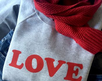 Love Sweatshirt, 3 of 4